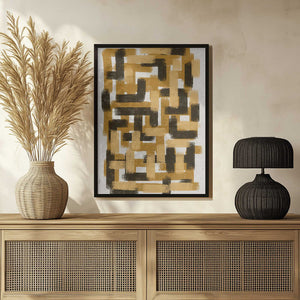 Tablou înramat „Abstract Pathways” de THE MIUUS STUDIO