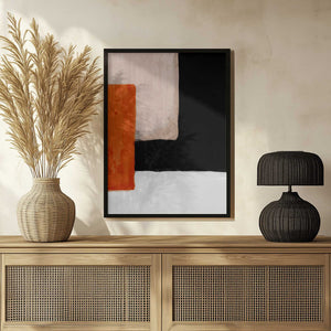 Tablou înramat „Abstract Minimal Pattern” de ThingDesign