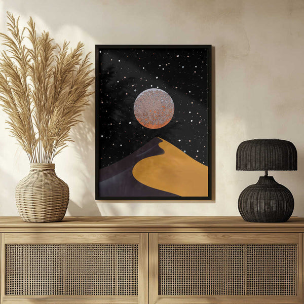 Tablou înramat „Celestial Dunescape” de Nicholas