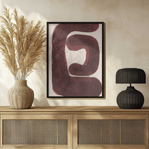 Tablou înramat „Abstract Shape No.4” de THE MIUUS STUDIO