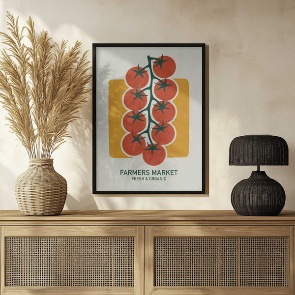 Tablou înramat „Farmers Market” de Andreas Magnusson