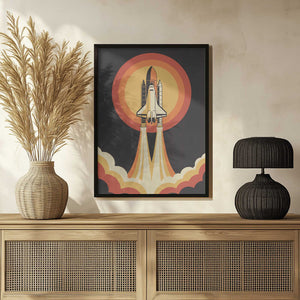 Tablou înramat „Space Shuttle” de Andreas Magnusson