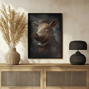 Tablou înramat „Warthog Portrait” de Andreas Magnusson