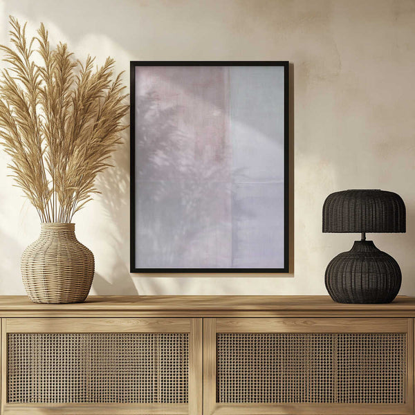 Tablou înramat „Pastel Painted Wall Mauve Pink” de Alexandra Weise