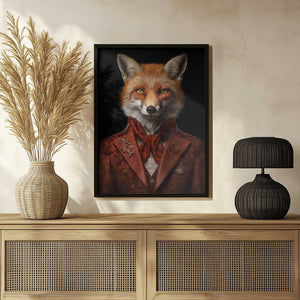 Tablou înramat „Red Fox Portrait” de Andreas Magnusson