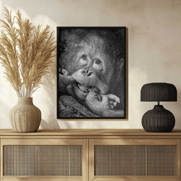 Tablou înramat „Big Smile.....please” de Angela Muliani Hartojo