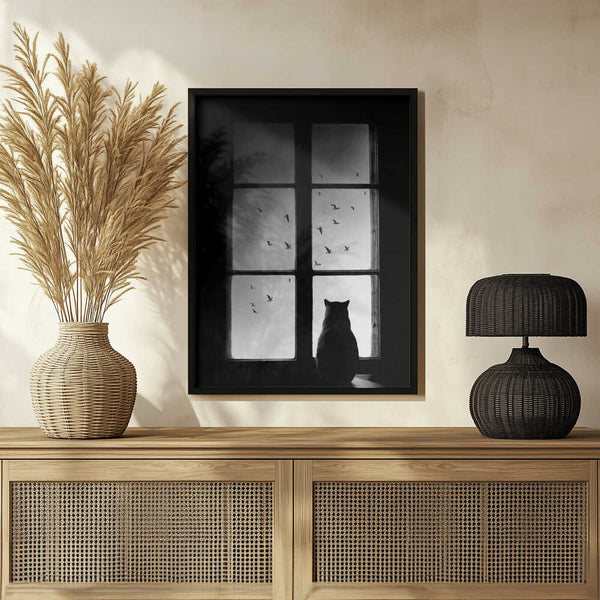 Tablou înramat „winter is coming” de Mario Pucic