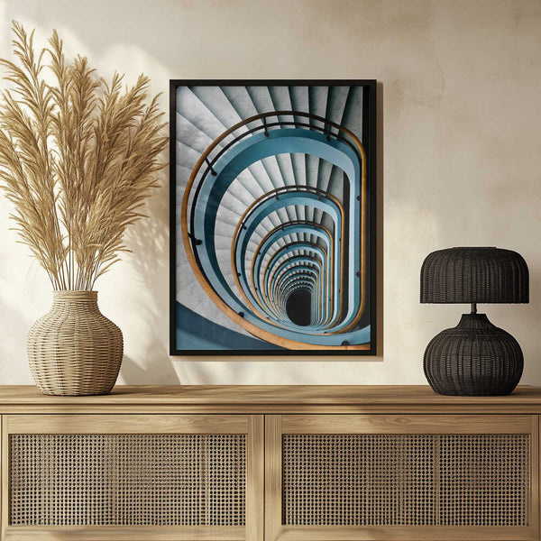 Tablou înramat „Black hole” de Jef Van den Houte