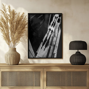 Tablou înramat „Queen Street” de Jian Wang