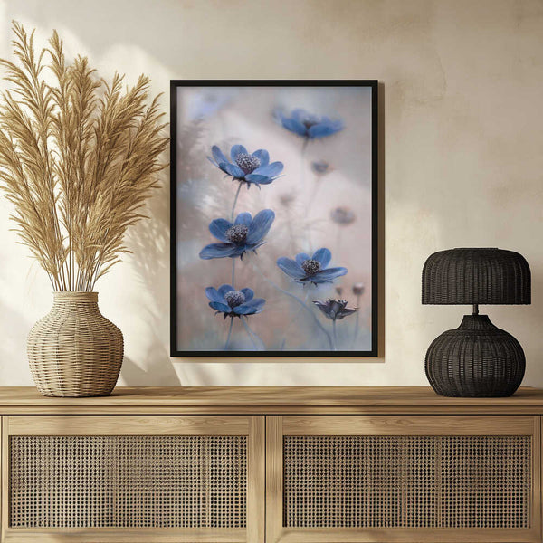 Tablou înramat „Cosmos blue” de Mandy Disher