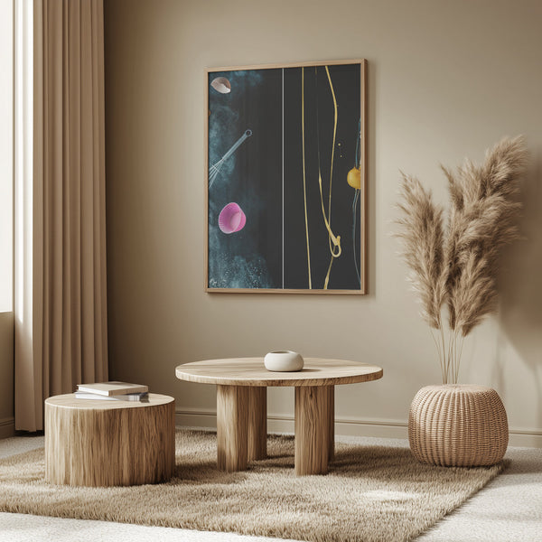 Tablou înramat „Kitchen mess” de Dina Belenko