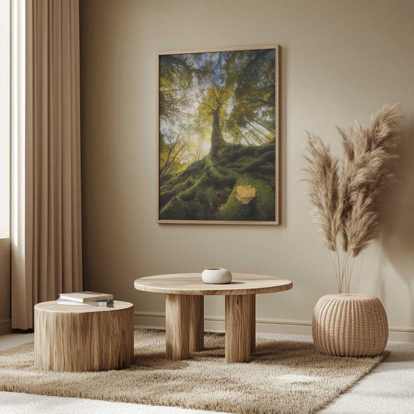 Tablou înramat „The goodbye of a leaf” de Alberto Ghizzi Panizza