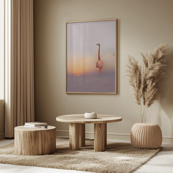 Tablou înramat „sunset ...” de Anna Cseresnjes