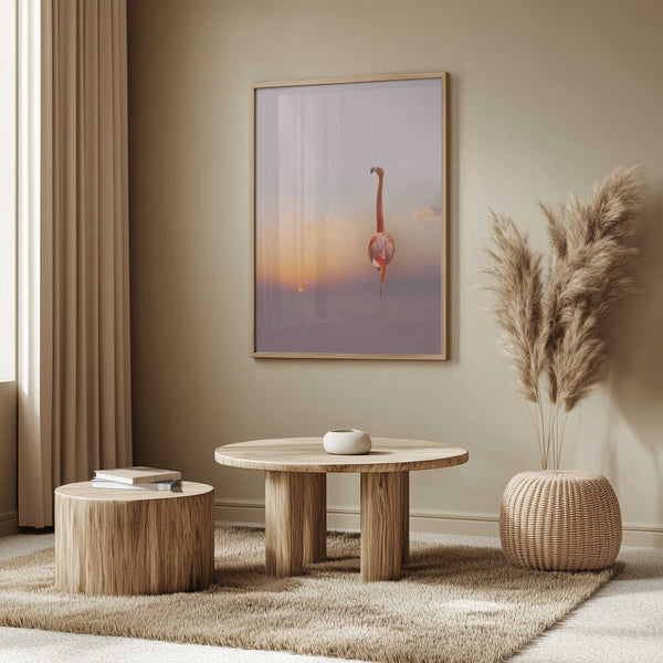 Tablou înramat „sunset ...” de Anna Cseresnjes