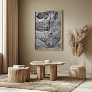 Tablou înramat „Face to face” de Jesus Concepcion Alvarado