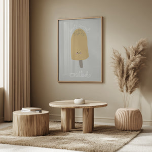 Tablou înramat „Chilled Ice Cream” de Pictufy Studio II