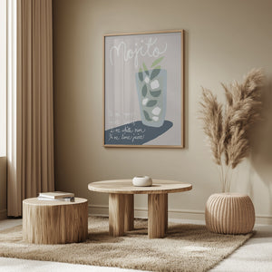 Tablou înramat „Mojito” de Pictufy Studio II