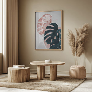 Tablou înramat „Monstera Creative 09” de Pictufy Studio III