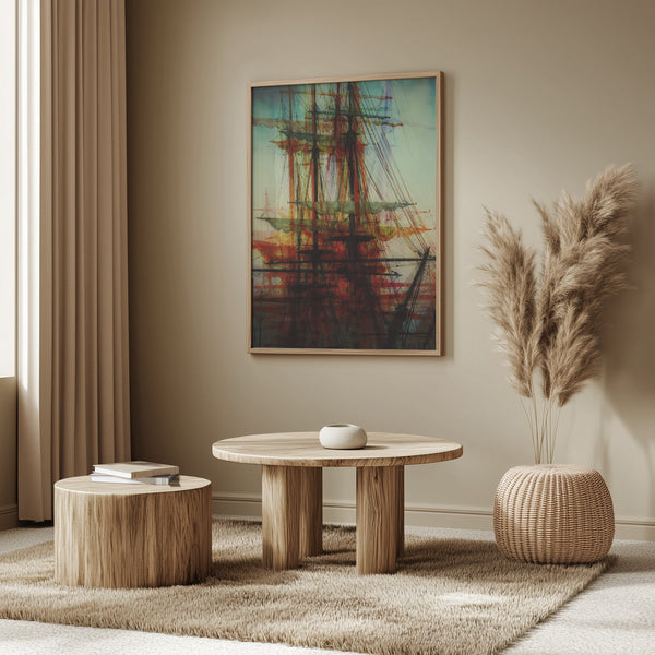 Tablou înramat „The beautiful sea” de Bastian Kienitz