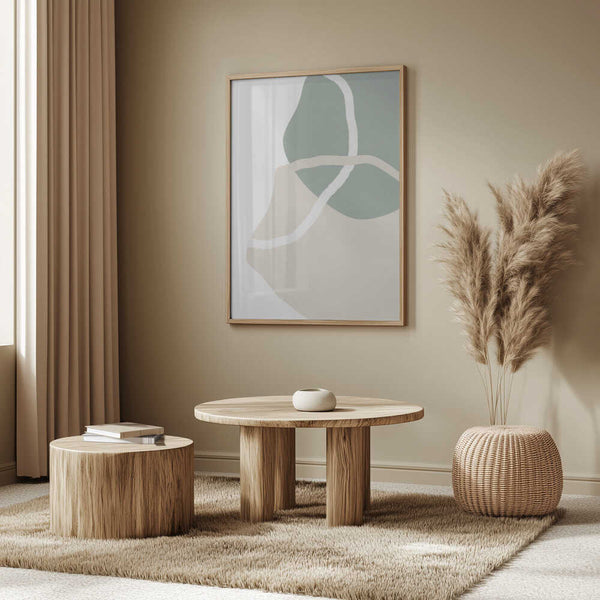 Tablou înramat „Abstract Earth Flow” de uplusmestudio