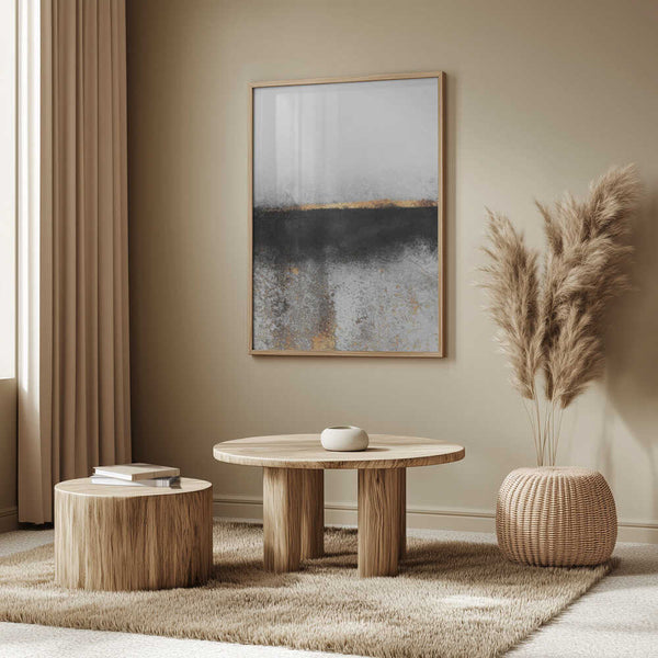 Tablou înramat „Soot And Gold” de Elisabeth Fredriksson