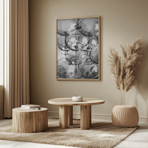 Tablou înramat „Champagne tower_8” de Pictufy Studio III