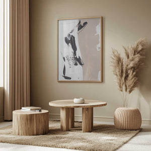 Tablou înramat „Monochrome Elegance” de uplusmestudio