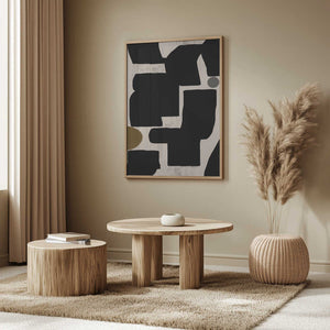 Tablou înramat „Shapes in Harmony” de THE MIUUS STUDIO