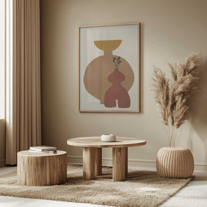 Tablou înramat „Vase No10.” de THE MIUUS STUDIO