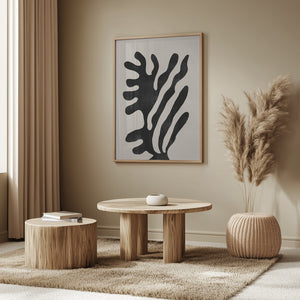 Tablou înramat „Silhouette Flow” de THE MIUUS STUDIO