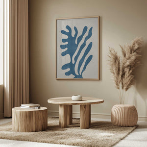 Tablou înramat „Blue Coral Dance” de THE MIUUS STUDIO