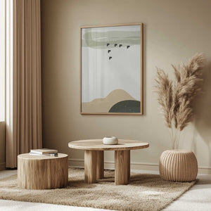 Tablou înramat „Abstract composition 9” de NKTN