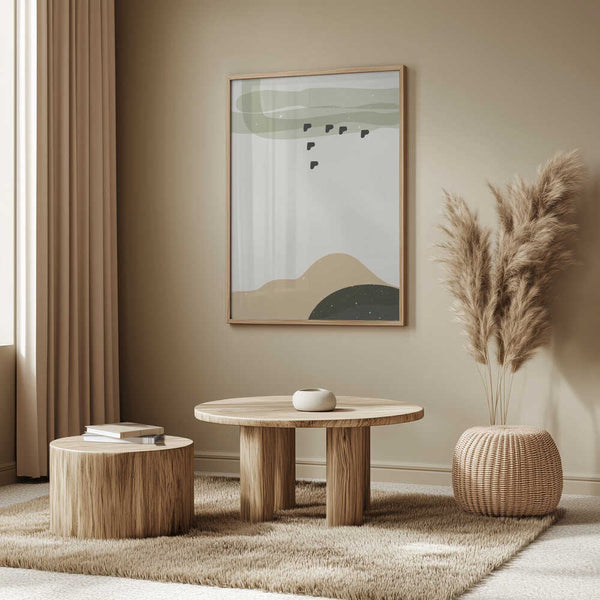 Tablou înramat „Abstract composition 9” de NKTN