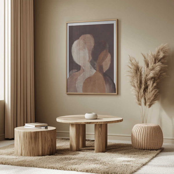 Tablou înramat „Layered Shadows” de Treechild