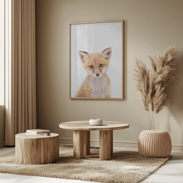 Tablou înramat „Baby Fox” de Kathrin Pienaar