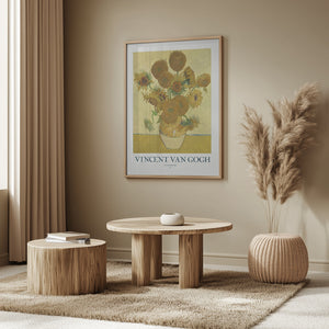Tablou înramat „Sunflowers” de Vincent Van Gogh
