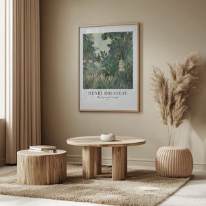 Tablou înramat „The Equatorial Jungle” de Henri Rousseau