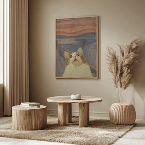 Tablou înramat „The Meow 02” de Artelele