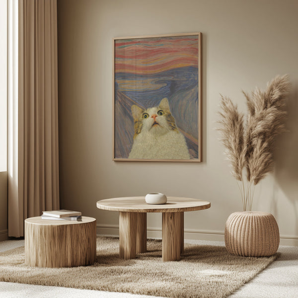 Tablou înramat „The Meow 02” de Artelele