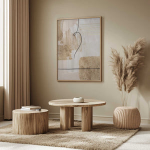Tablou înramat „Aesthetic Gold-2” de Sally Ann Moss