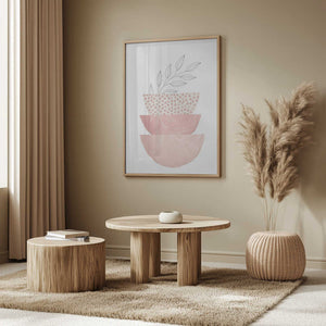 Tablou înramat „Love Pink-3” de Sally Ann Moss