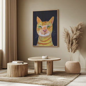 Tablou înramat „Ginger Cat” de Sharyn Bursic