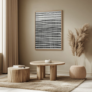 Tablou înramat „Lines” de Dan Hobday