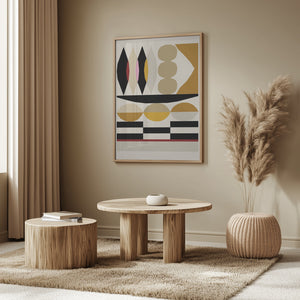 Tablou înramat „Abstract composition 25” de NKTN