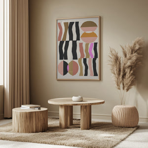 Tablou înramat „Abstract composition 26” de NKTN