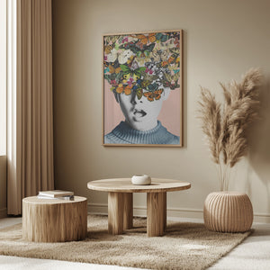 Tablou înramat „Twiggy surprise” de Frida Floral Studio