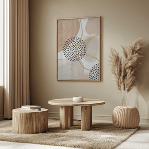 Tablou înramat „Jealous Beige-3” de Sally Ann Moss