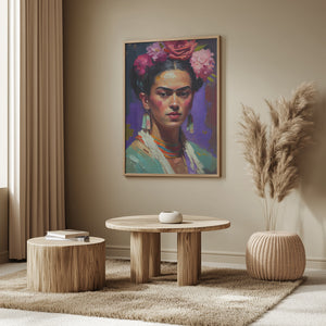 Tablou înramat „Vibrant Elegance” de Treechild