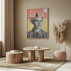 Tablou înramat „Frida” de Florent Bodart
