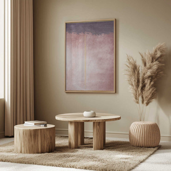 Tablou înramat „Pink and Yellow 2” de Alyson Storms